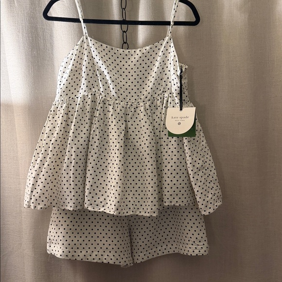 Kate Spade Polka Dot Spaghetti Strap Top - Picture 5 of 9